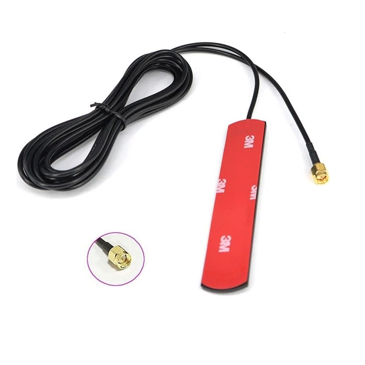 GENERICO - Antena 4g Lte 700-2600mhz Conector Sma Macho Vehiculos Mdvr