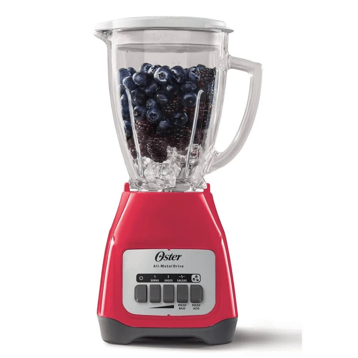 OSTER - Licuadora Oster de 2 Velocidades con Pulsador Sandia BLSTKAG MPB 053