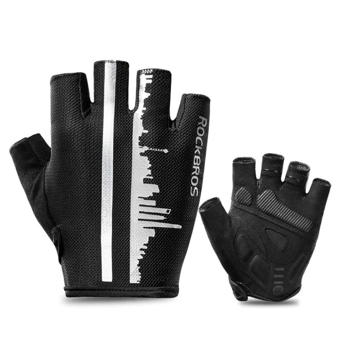 ROCKBROS - Guantes Ciclismo ROCKBROS S252 Reflectantes