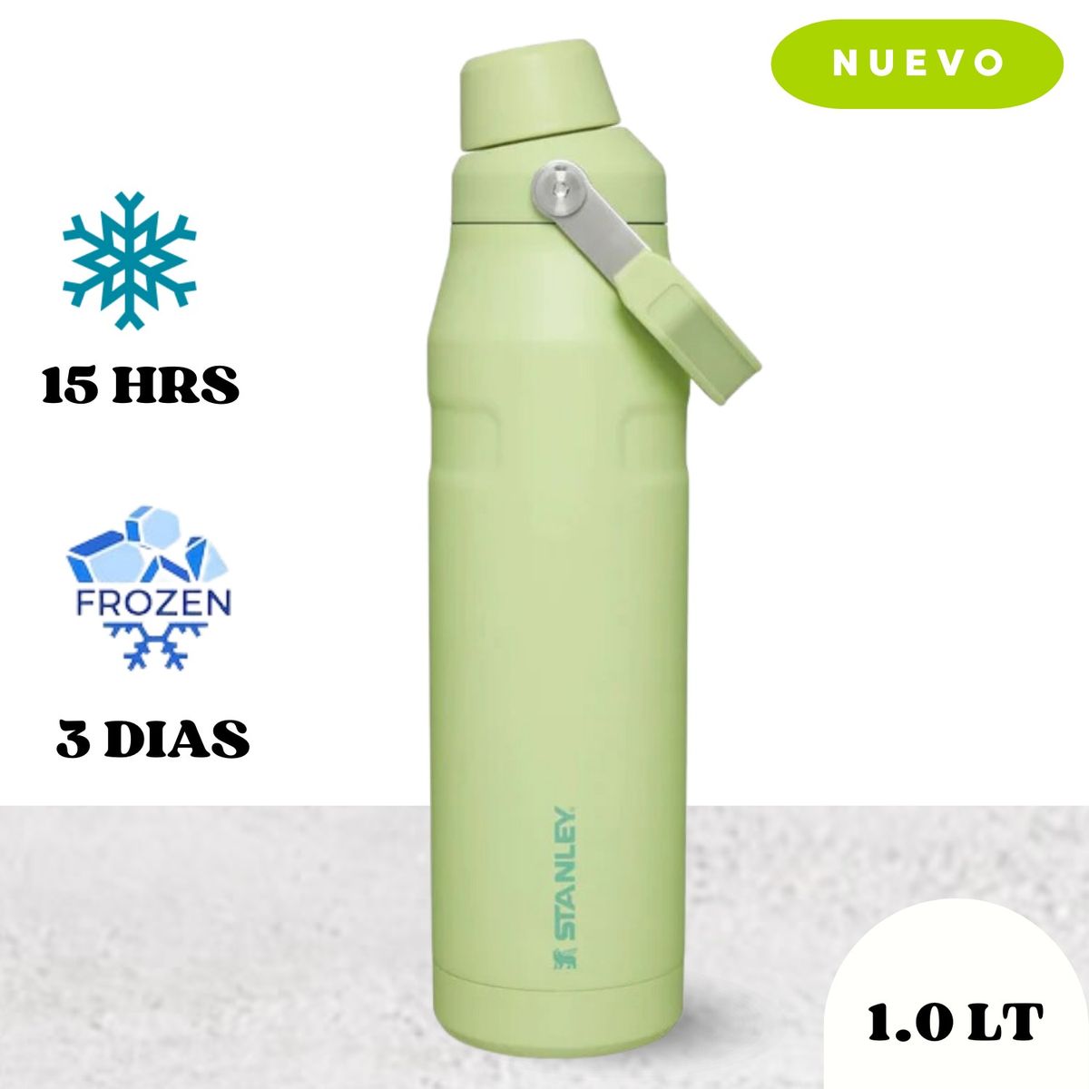 STANLEY - Botella Aerolight Iceflow Citron 1lt