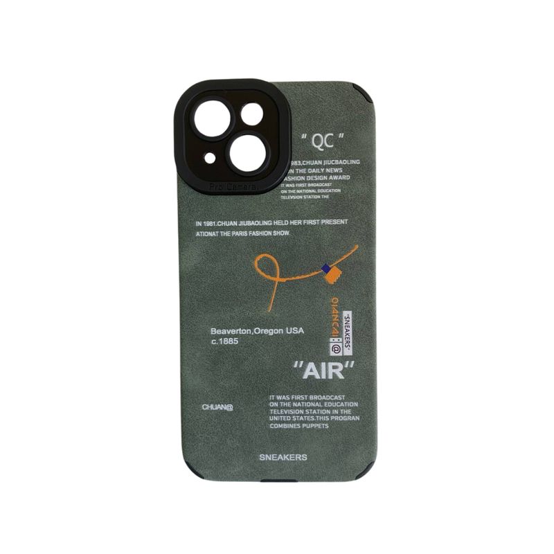 GENERICO - CASE PROTECTOR IPHONE 15 VERDE MILITAR