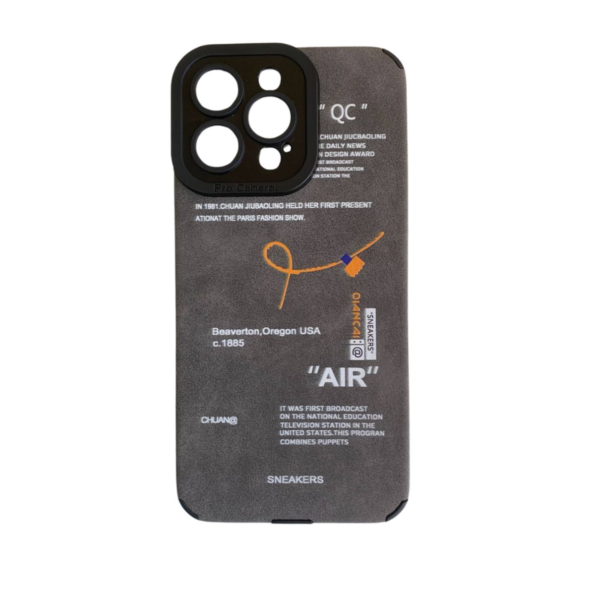 GENERICO - CASE PROTECTOR IPHONE 14PRO MAX GRIS