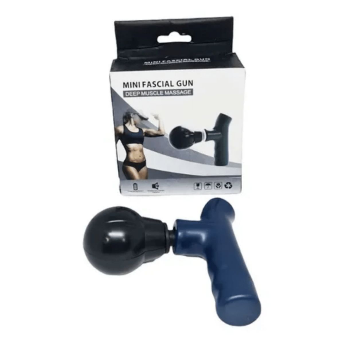 GENERICO - Mini Masajeador Pistola Martillo Relajante Muscular