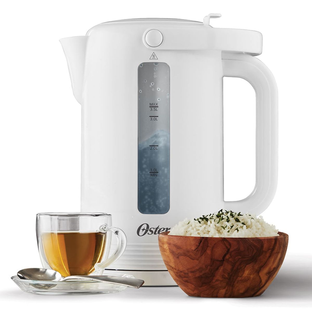 OSTER - Hervidor eléctrico Oster BVSTKT35W de 3,5 L Blanco