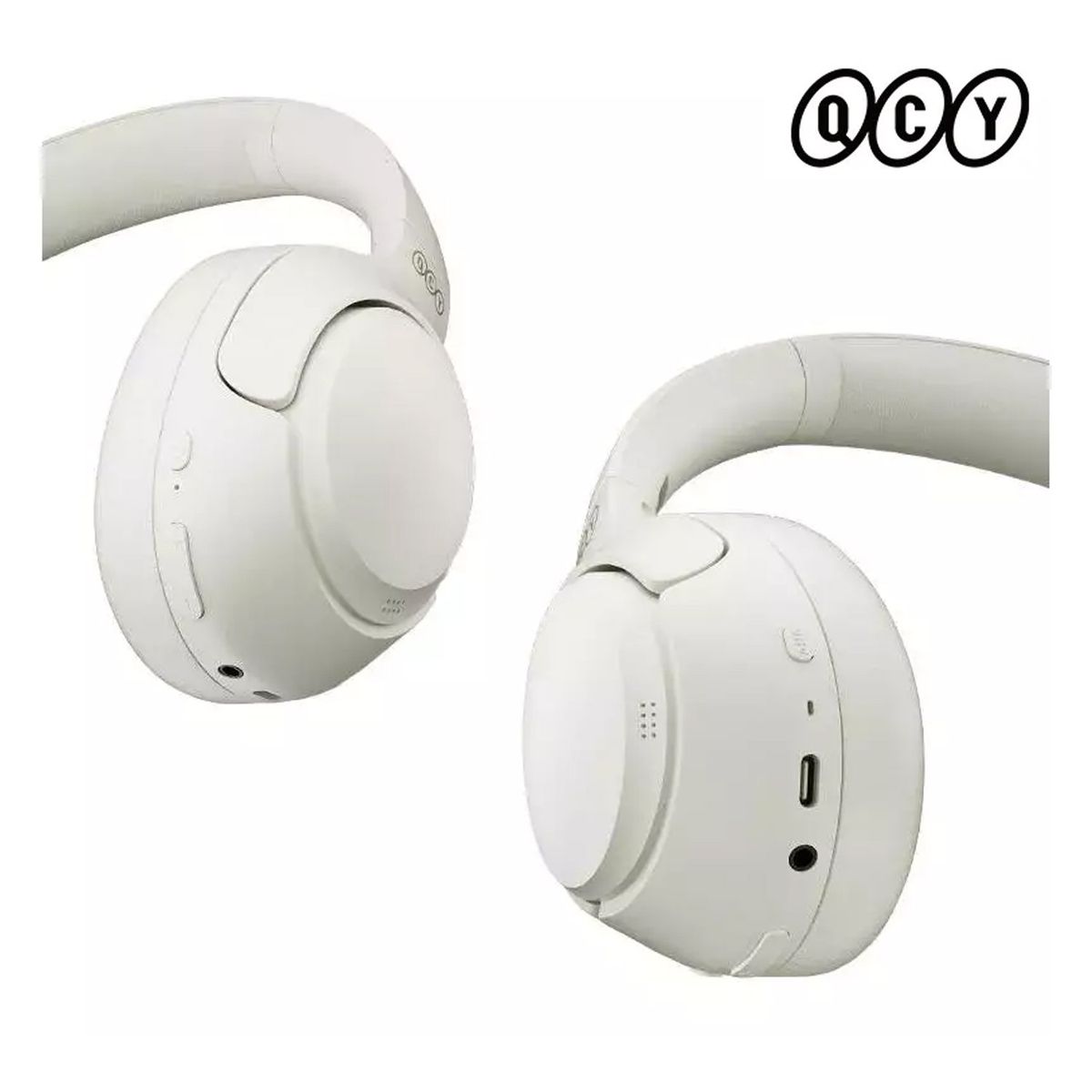 QCY - Audífonos inalámbricos QCY H3 Blanco ANC Bluetooth 5.0