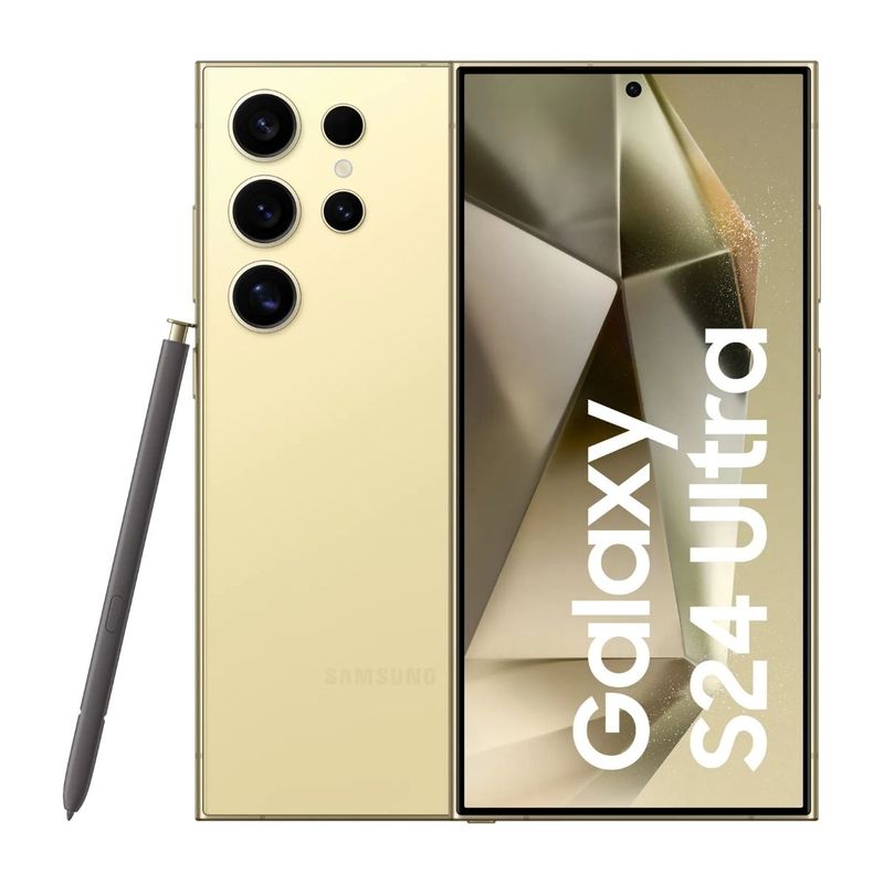 SAMSUNG - SAMSUNG S24 ULTRA 512GB 12GB RAM - TITANIUM YELLOW.