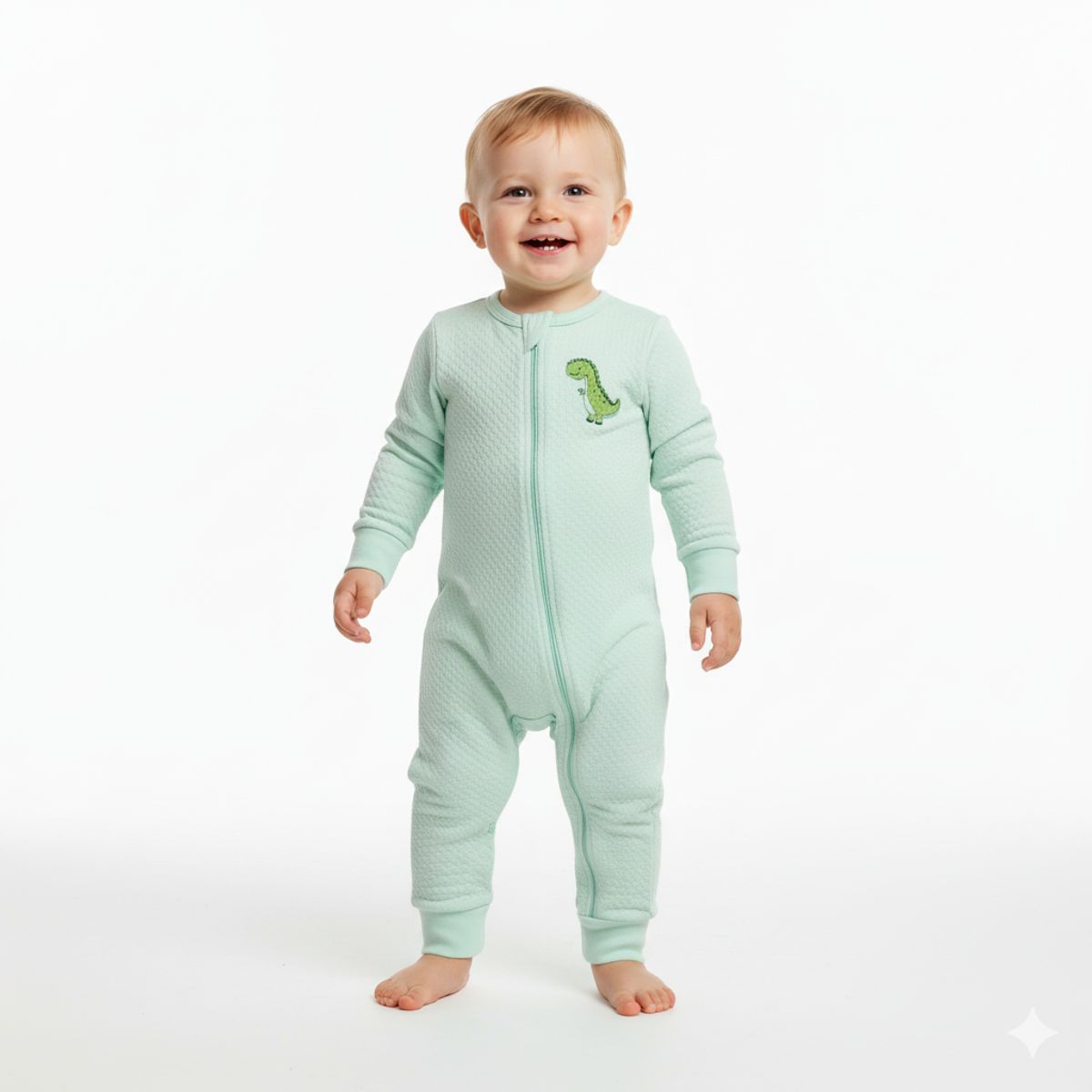 GENERICO - Enterizo Bebé Crece Jackar Agua de Algodón Pima