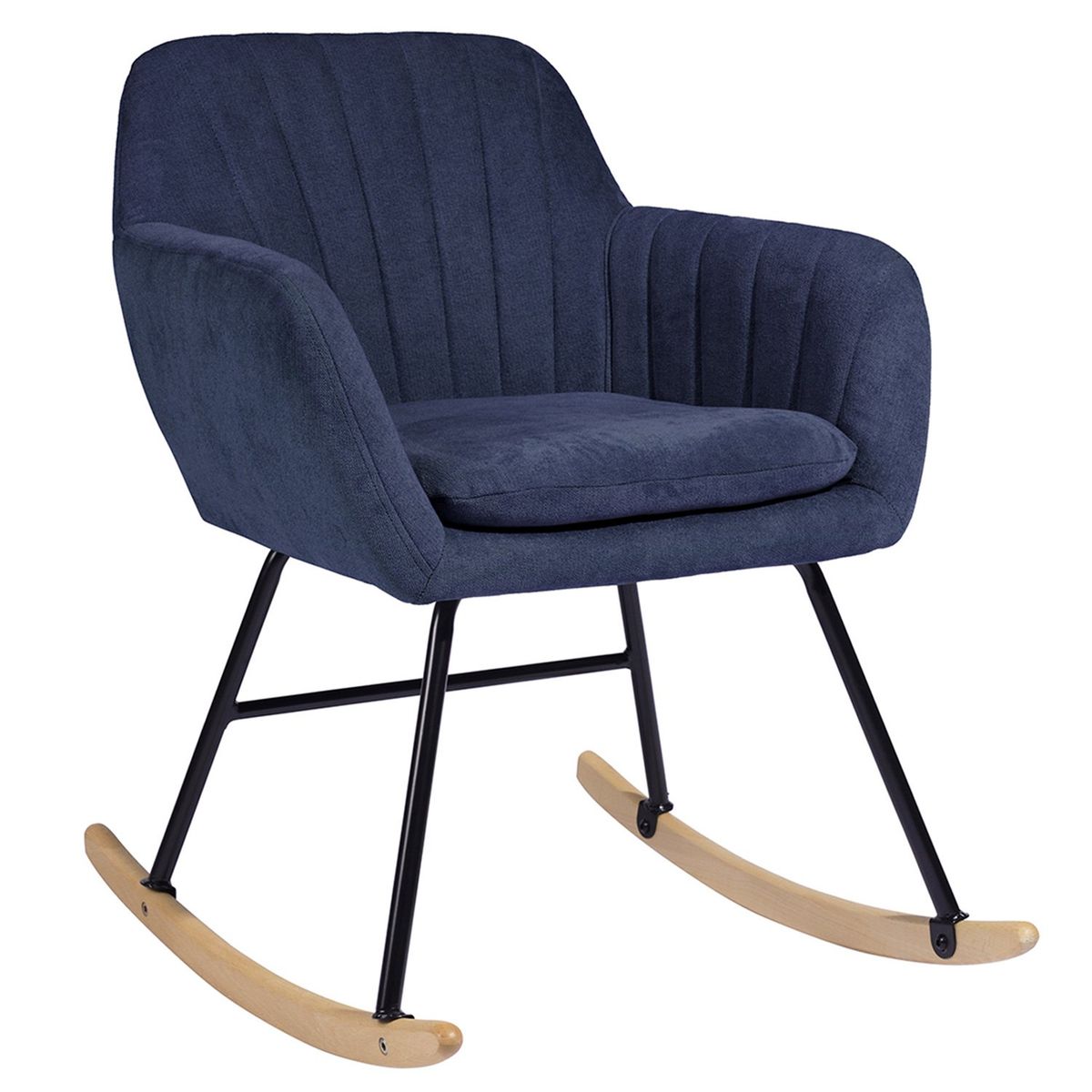 NOVAHUS - Butaca Mecedora Maniar Azul