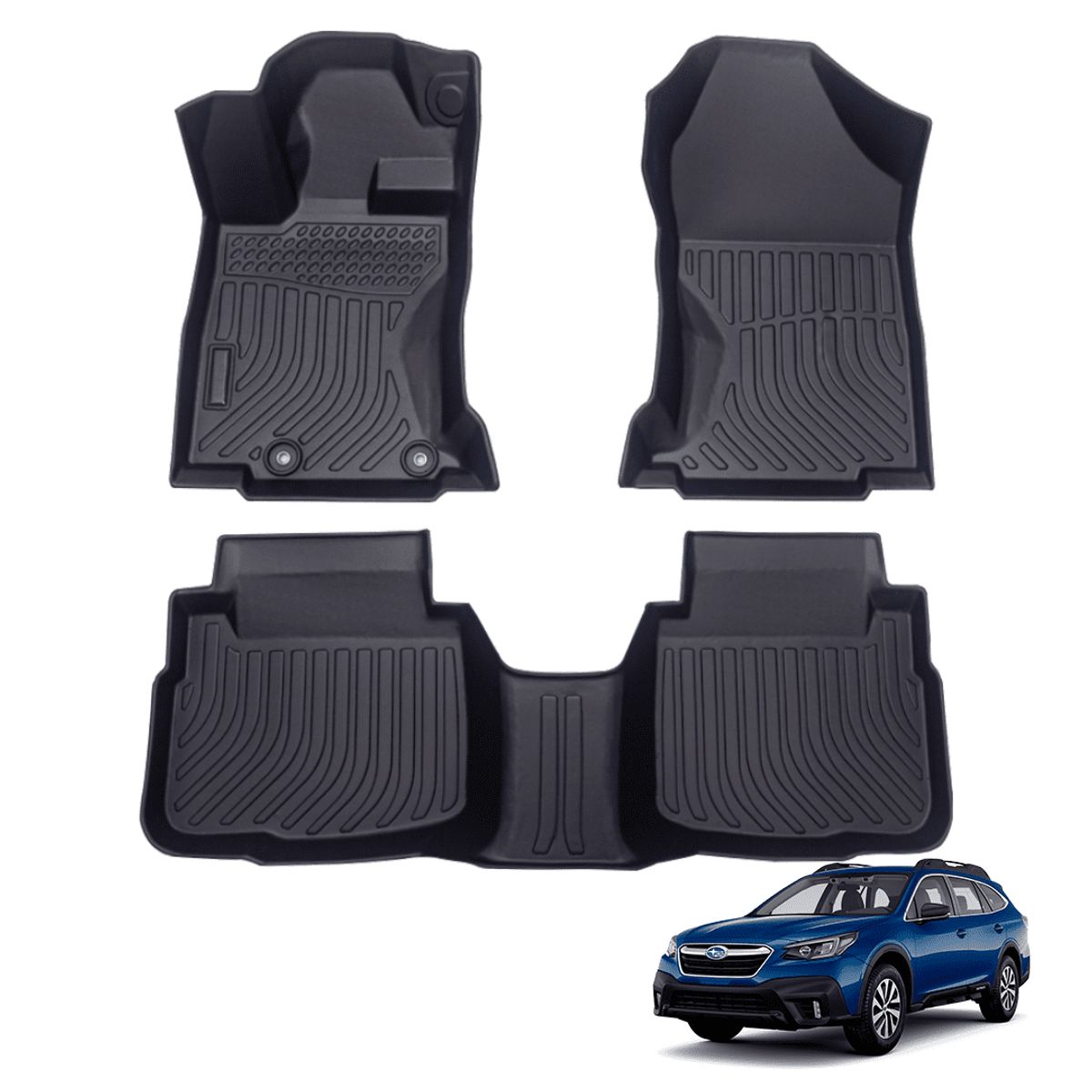 TECGO - PROTECTOR CUBRE PISO 5D TPE SUBARU OUTBACK 2021-2023
