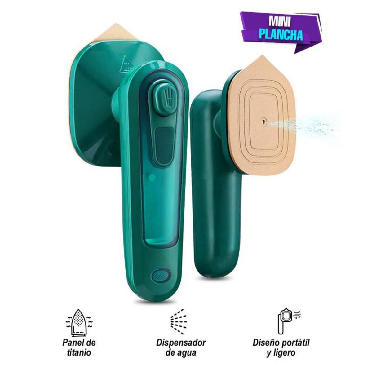 OEM - Mini Plancha a Vapor de Mano Electrica Portátil para Viajes