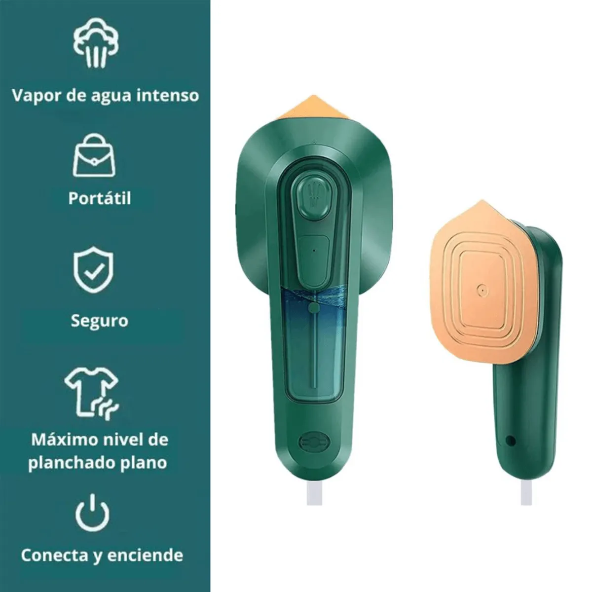 OEM - Mini Plancha a Vapor de Mano Electrica Portátil para Viajes