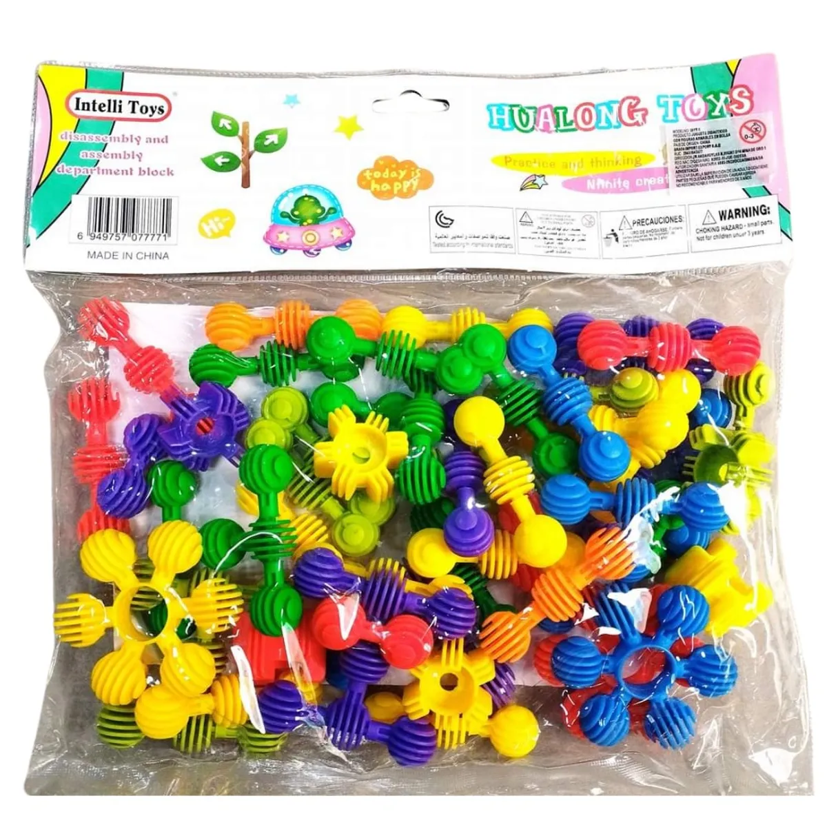 GENERICO - Engranajes Juego Didáctico de Ensamble Conectores en Bolsa