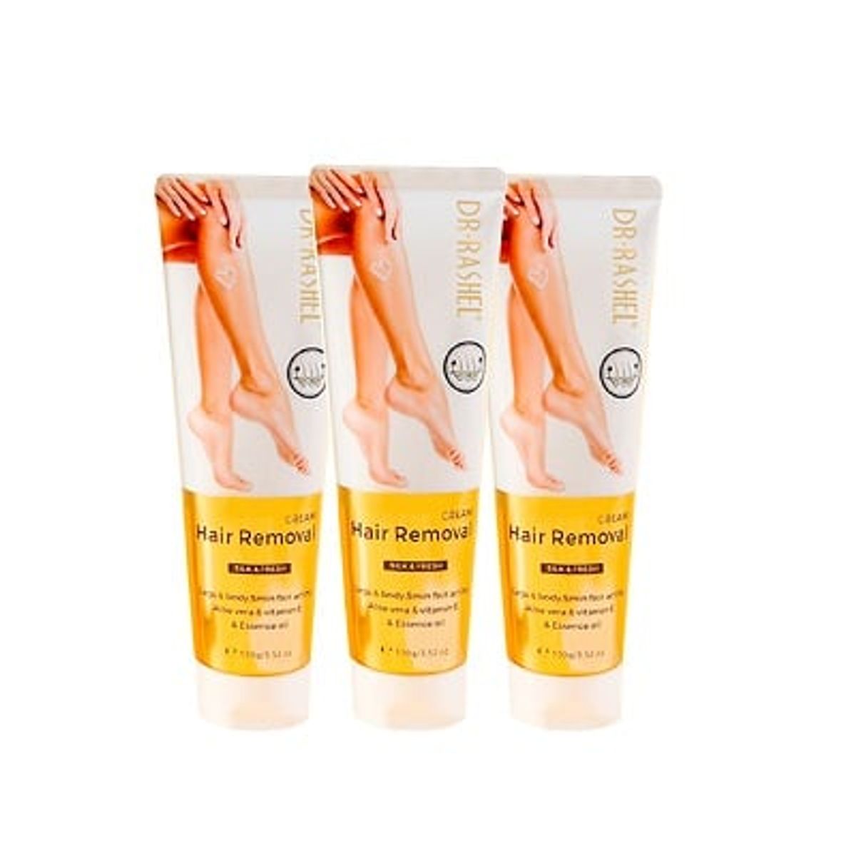 GENERICO - Crema Depiladora Dr Rashel 100Gr 3 Unidades