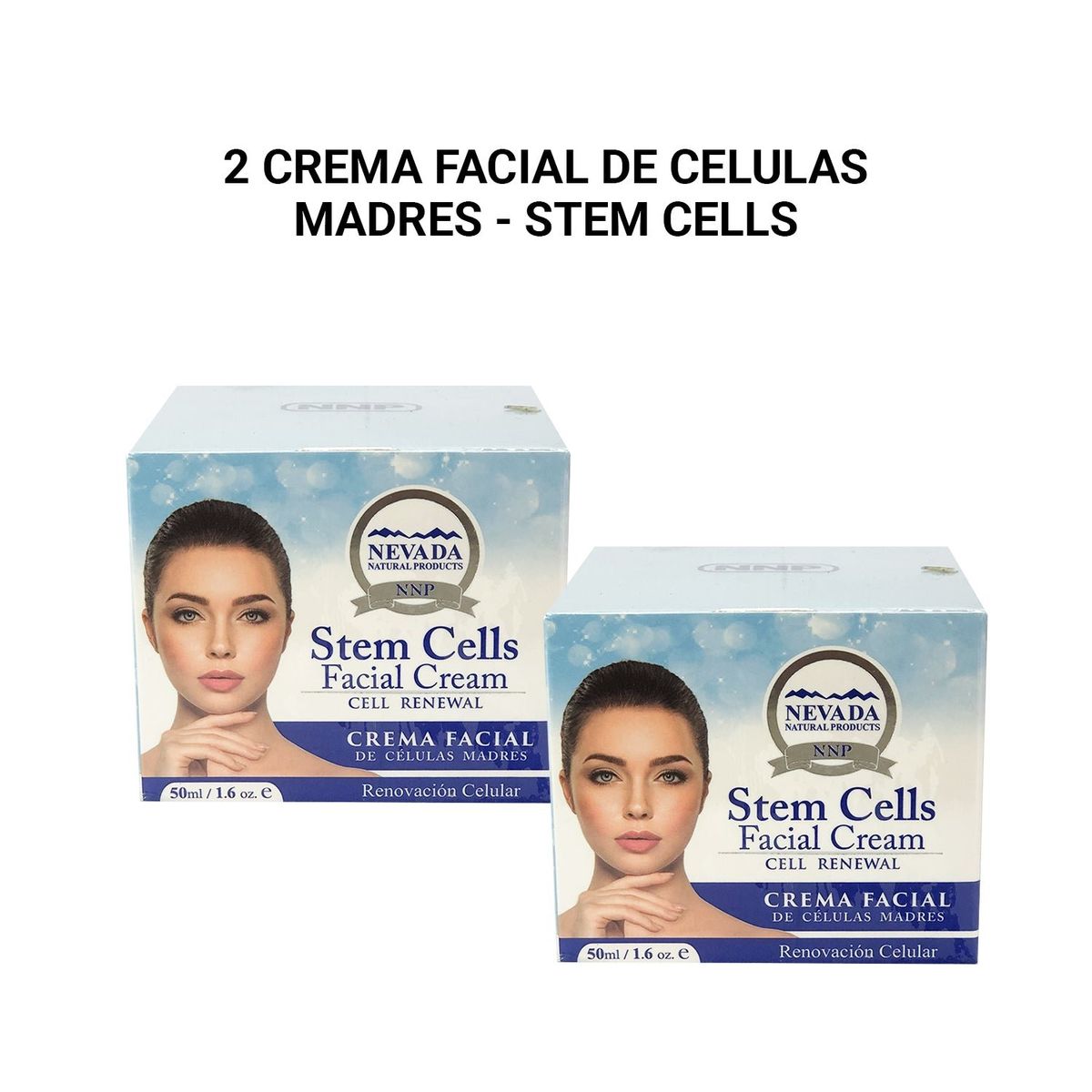 NEVADA NATURAL PRODUCTS - Crema Facial De Celulas Madres Dr Rashel 50ml 2 Unidades