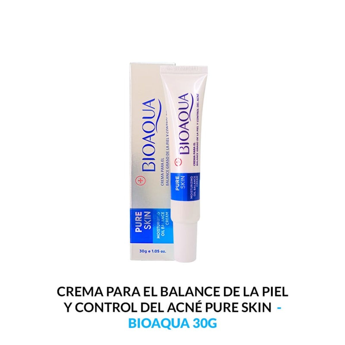 BIOAQUA - Crema Para El Balance De La Piel y Control Del Acné Bioaqua 30Gr