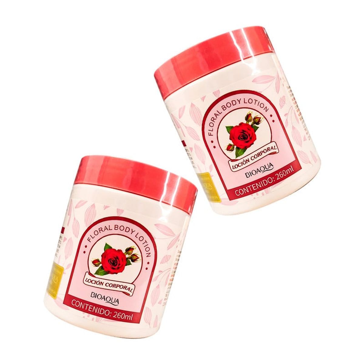 BIOAQUA - Locion Corporal Floral Body Lotion Bioaqua 260ml 2 Unidades