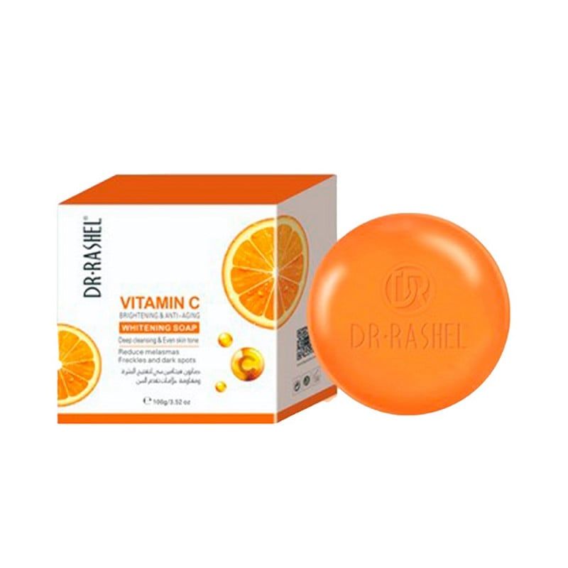 GENERICO - Jabón Blanqueador y Antienvejecimiento Con Vitamina C 50Gr Dr Rashel