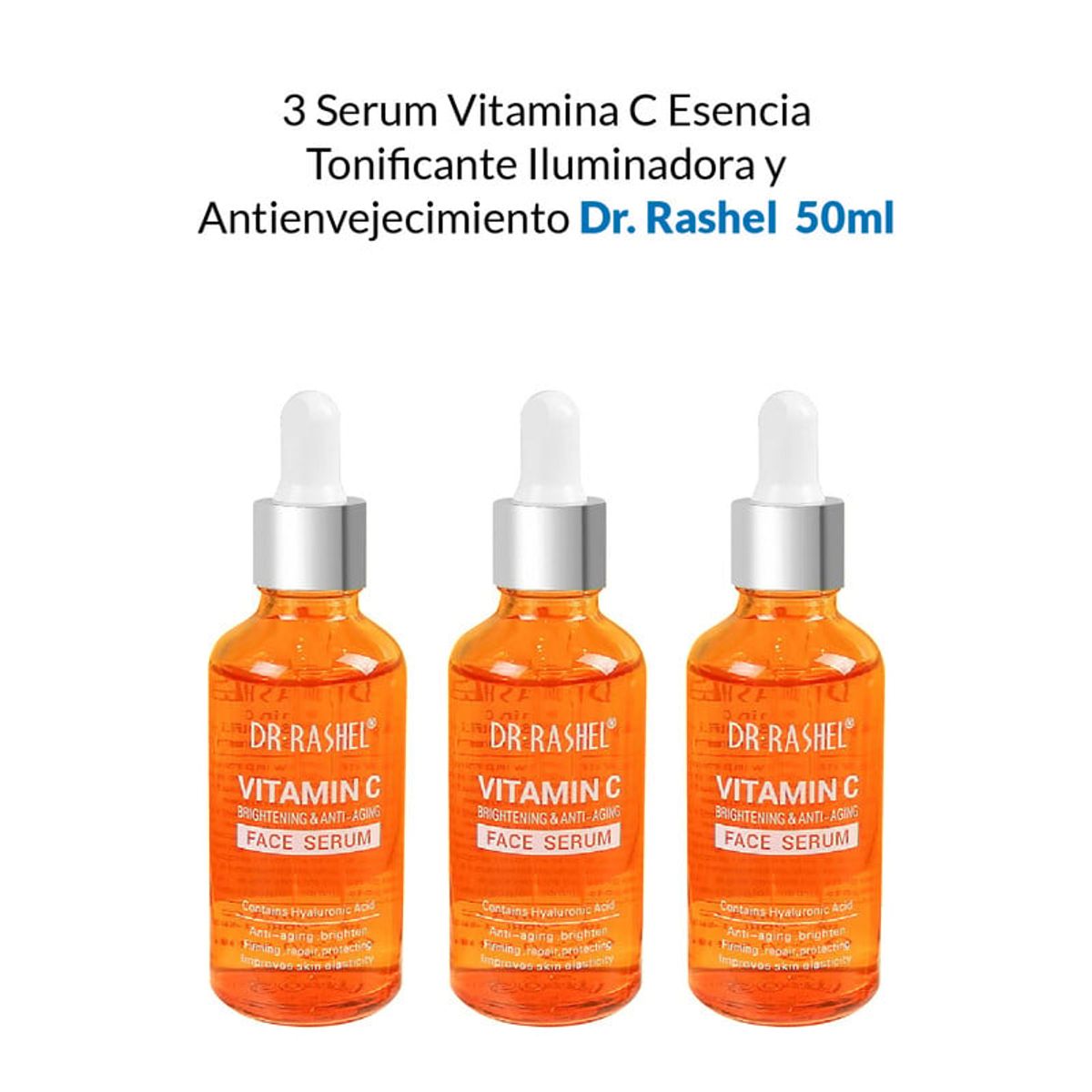 GENERICO - Suero Antienvejecimiento Vitamina C Dr Rashel 50ml 3 Unidades