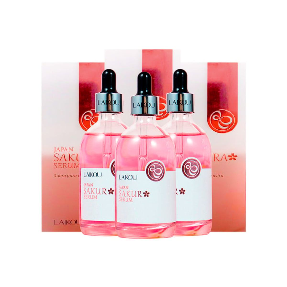 GENERICO - Japan Sakura Serum Laikou 100ml 3 Unidades