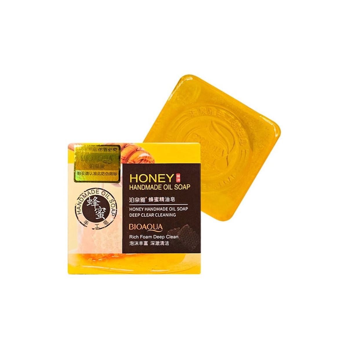 BIOAQUA - Jabón Natural De Miel Desintoxicante Bioaqua 100Gr