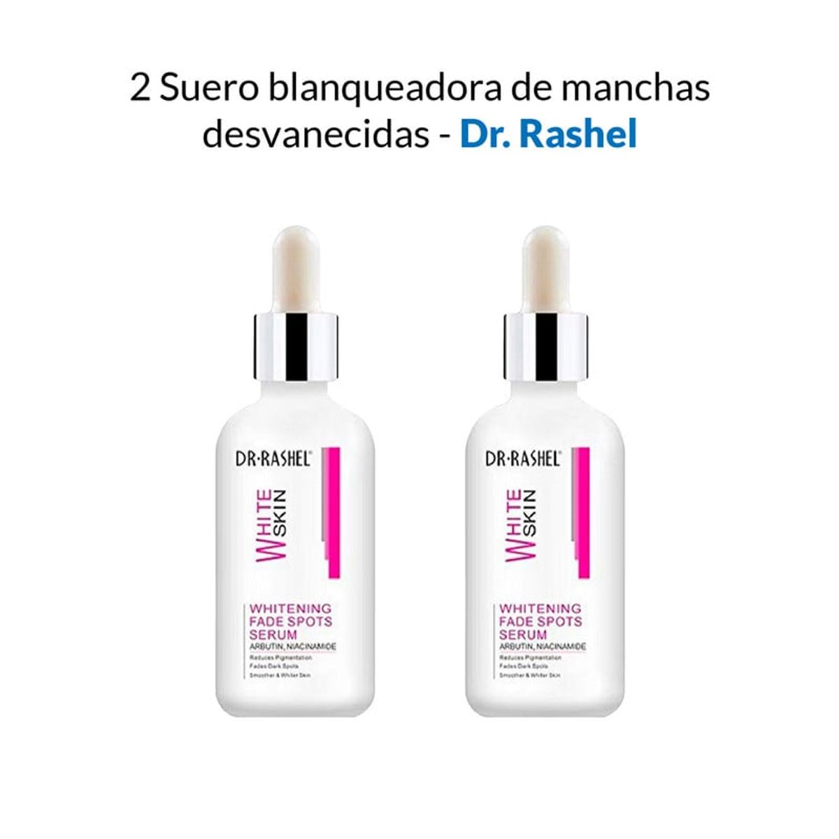 GENERICO - Suero Blanqueadora De Manchas Desvanecidas Dr Rashel 50Gr 2 Unidades