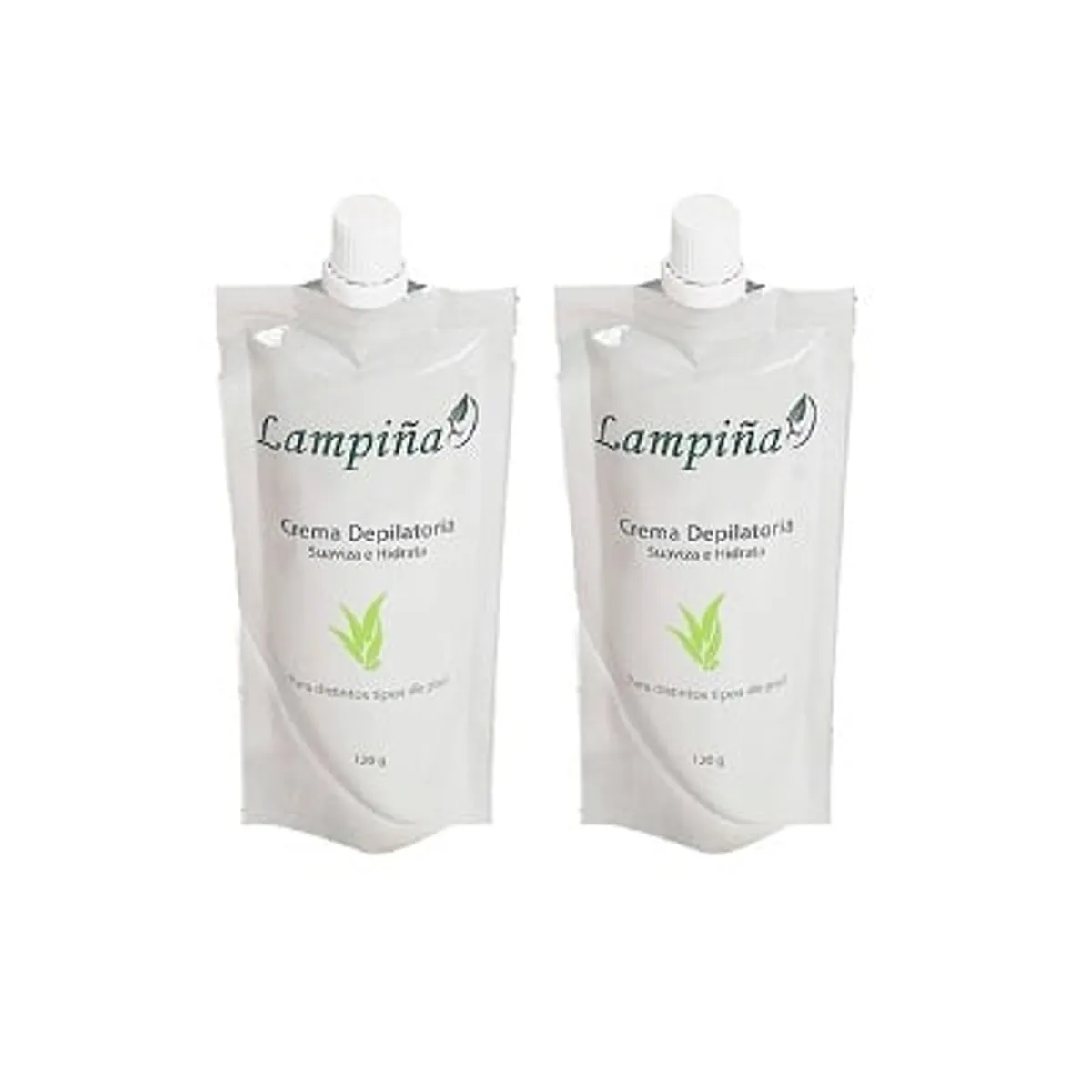 GENERICO - Crema Depiladora Corporal Lampiña 2 Unidades 120Gr