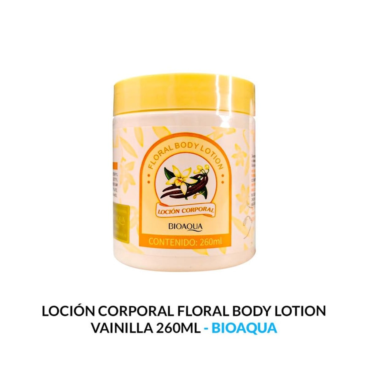 BIOAQUA - Locion Corporal Floral Body Lotion Vainilla Bioaqua 260ml