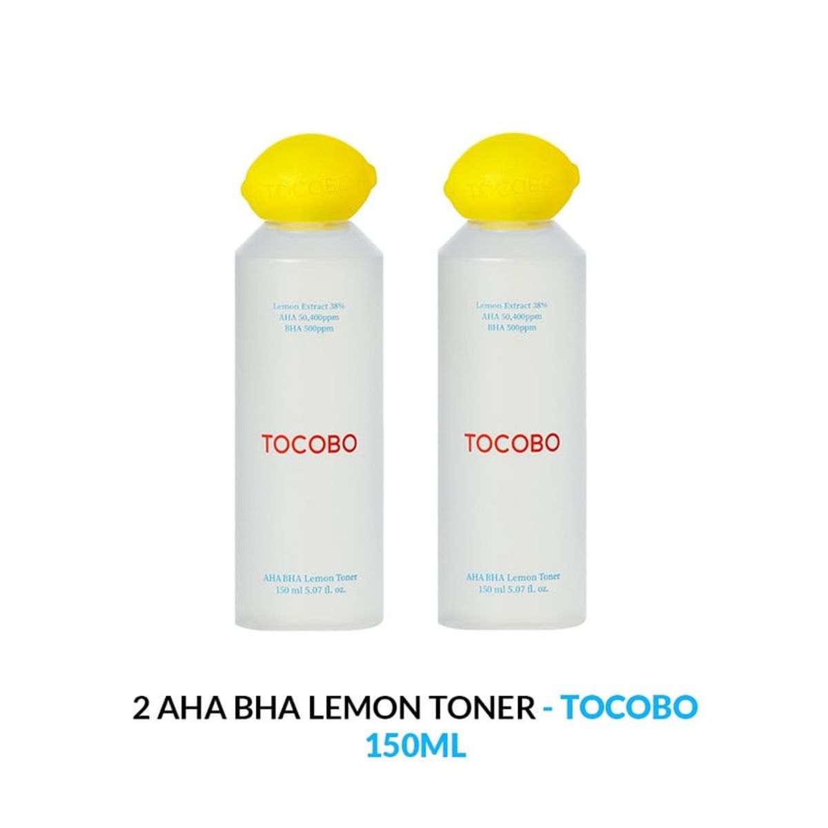 TOCOBO - Aha Bha Lemon Toner Tocobo 150ml 2 Unidades