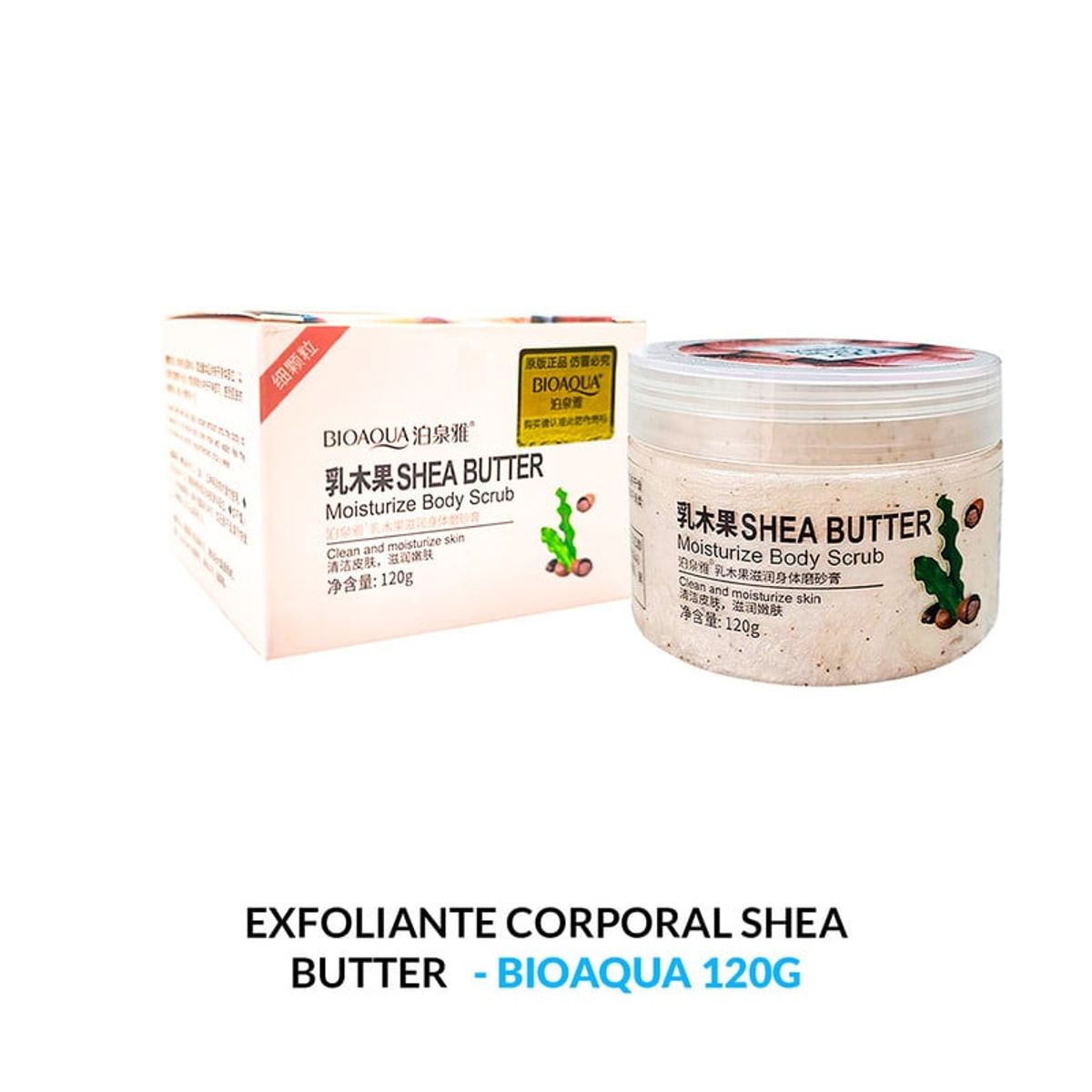 BIOAQUA - Exfoliante Corporal Shea Butter Bioaqua 120Gr