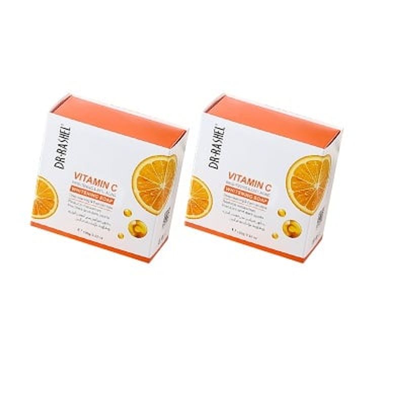 GENERICO - Jabón Blanqueador y Antienvejecimiento Vitamina C 50Gr Dr Rashel 2 Uni