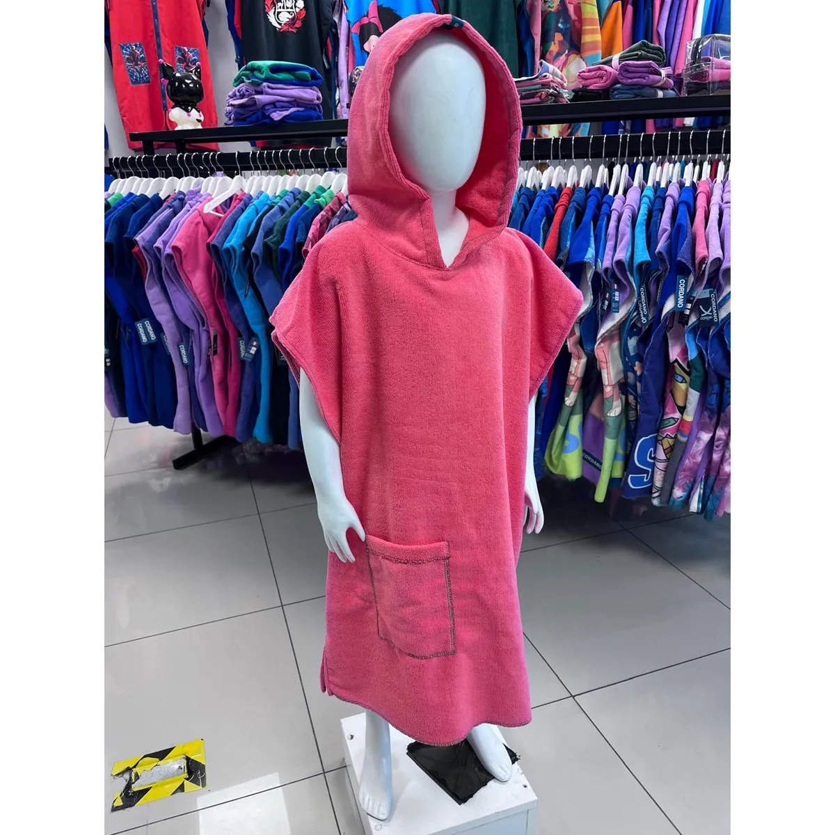 GENERICO - TOALLA CAMBIADOR CORDANO NIÑAS 5 a 7 AÑOS FUCSIA