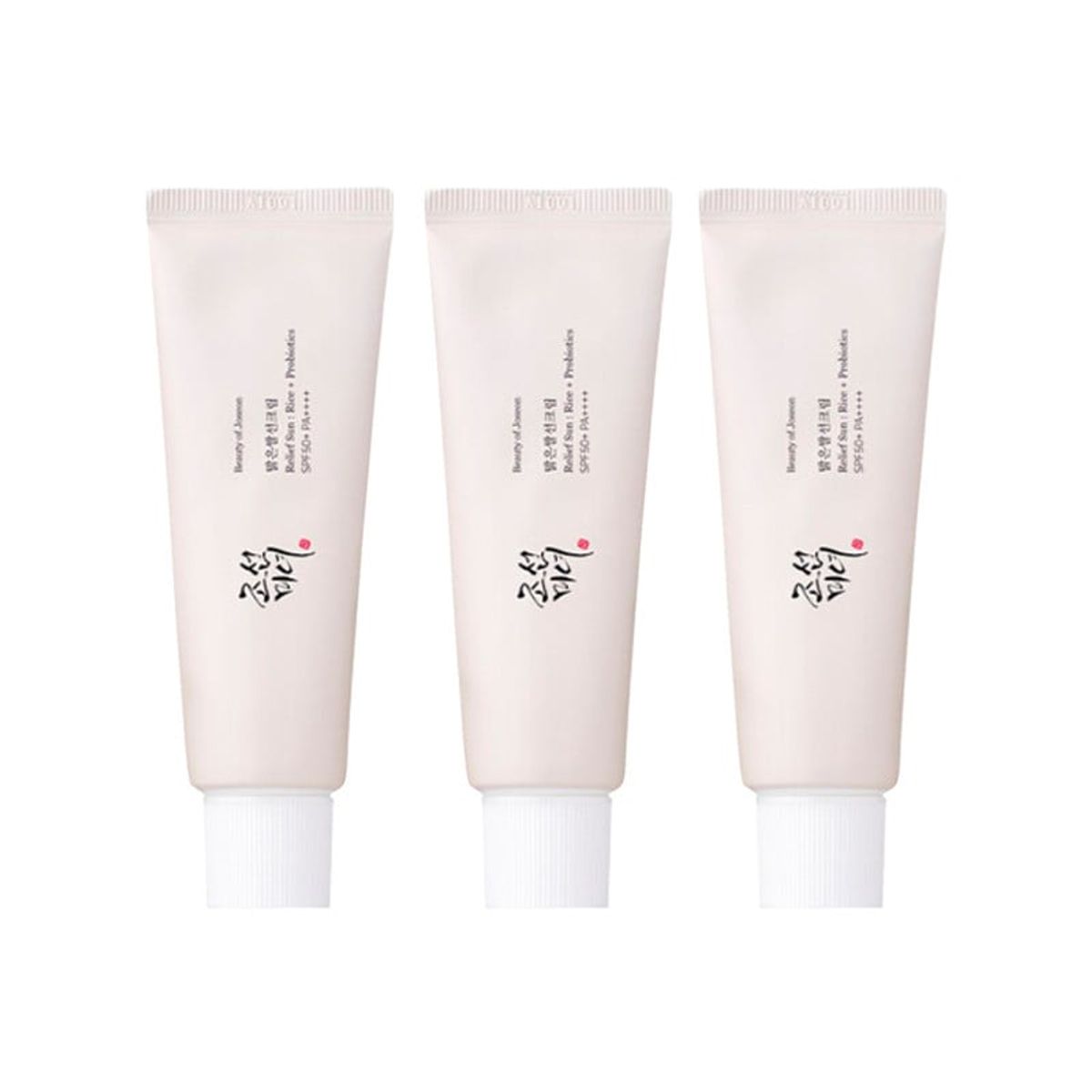 BEAUTY OF JOSEON - Relief Sun  Rice + Probiotics Beauty Of Joseon 50ml 3 Unidades