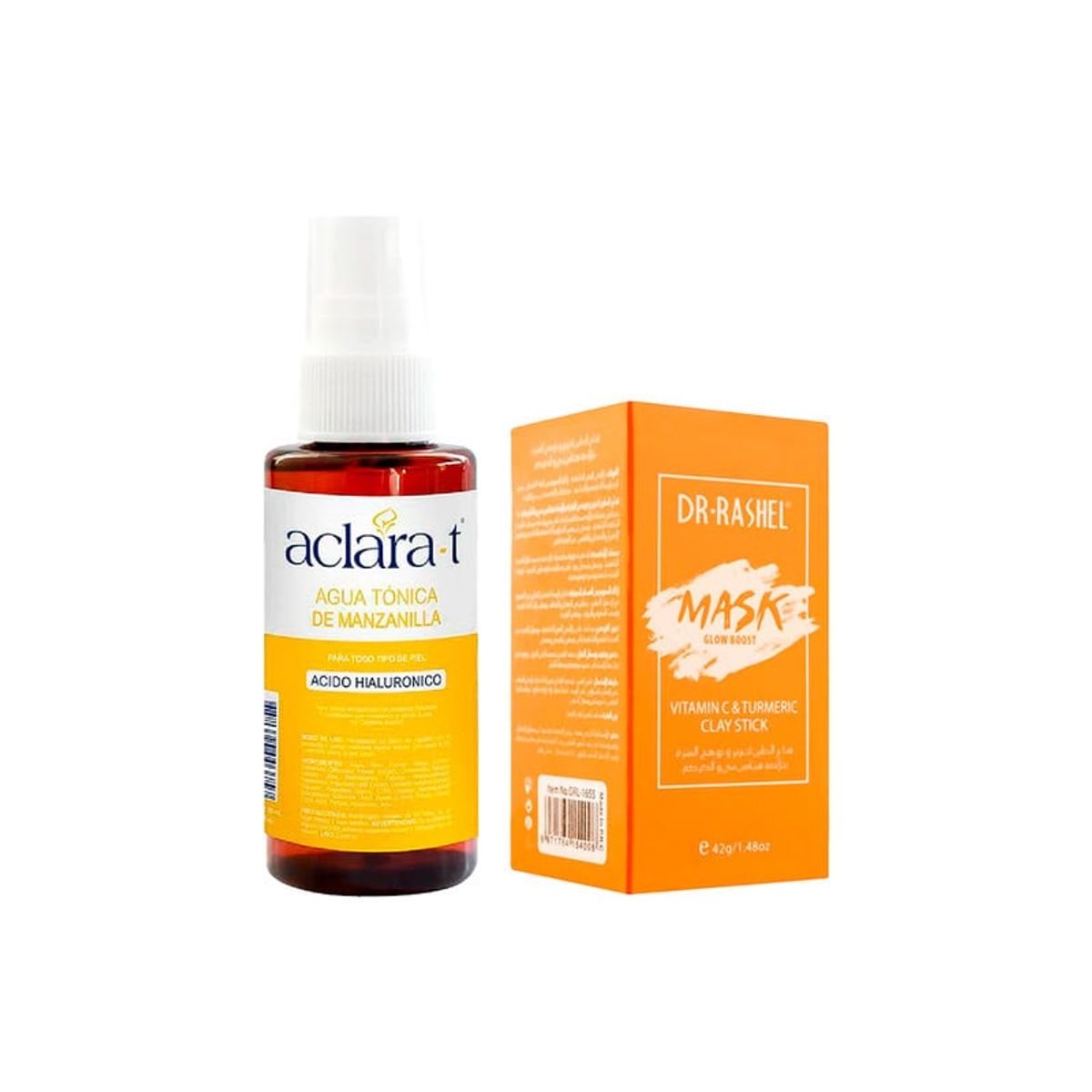 GENERICO - Agua tónica de Manzanilla 60ml + Mascarilla Vitamina C 42Gr