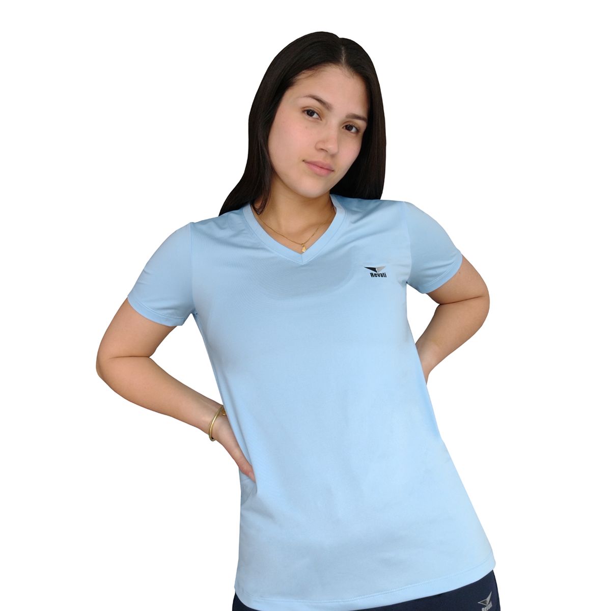 REVATI - Polo deportivo mujer licrado