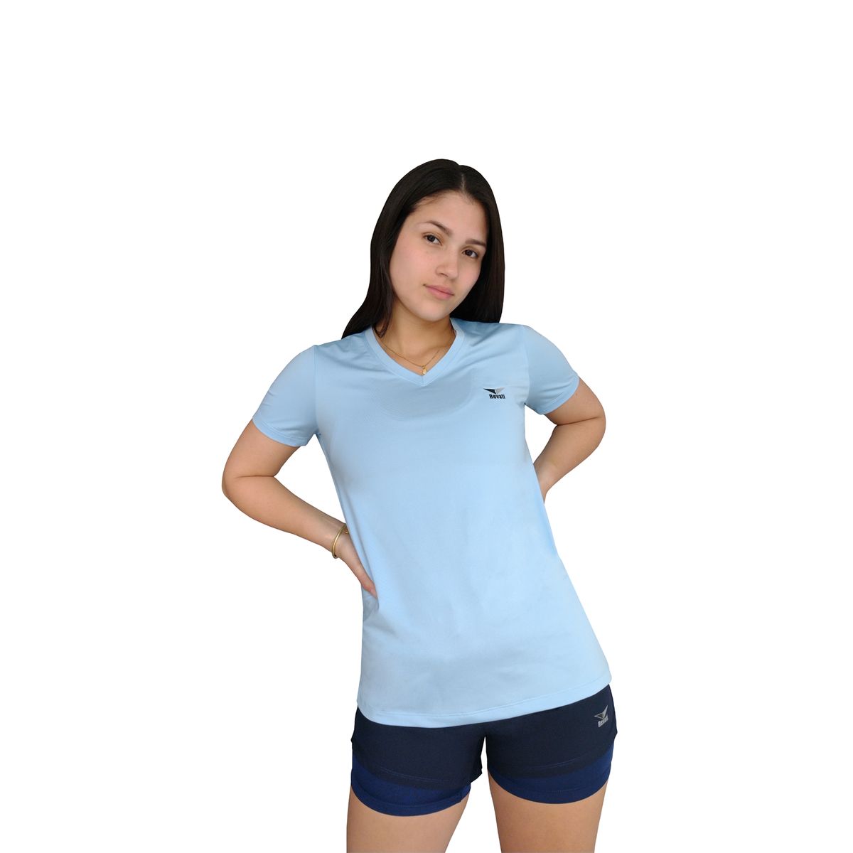 REVATI - Polo deportivo mujer licrado