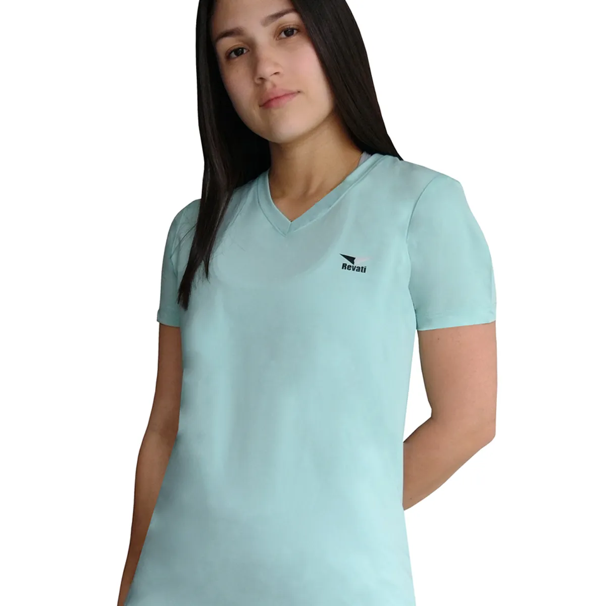 REVATI - Polo deportivo mujer licrado