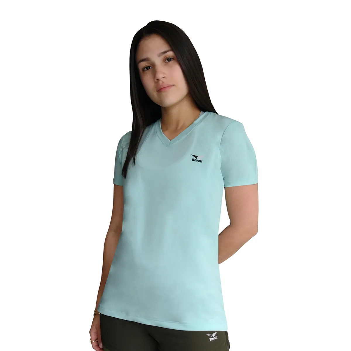 REVATI - Polo deportivo mujer licrado