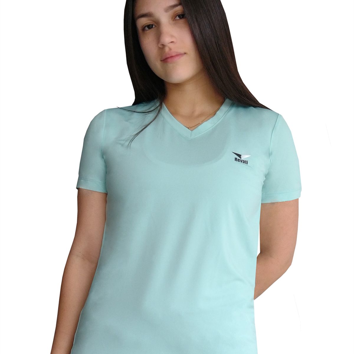 REVATI - Polo deportivo mujer licrado