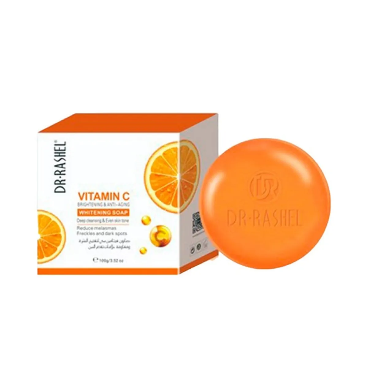 GENERICO - Jabón Blanqueador y Antienvejecimiento Con Vitamina C 50Gr Dr Rashel