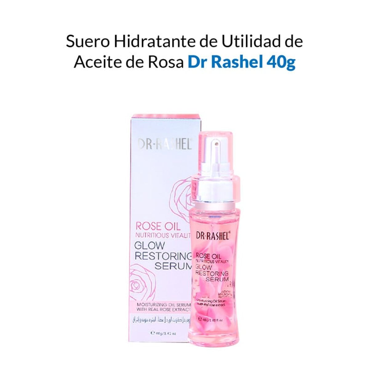 GENERICO - Suero Hidratante De Utilidad De Aceite De Rosa Dr Rashel 40Gr