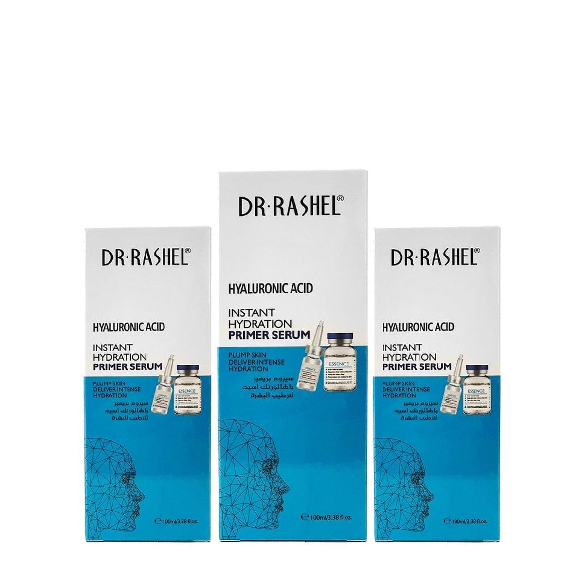 GENERICO - Serum Primer De Hidratación Ácido Hialurónico Dr Rashel 100ml 3 Uni