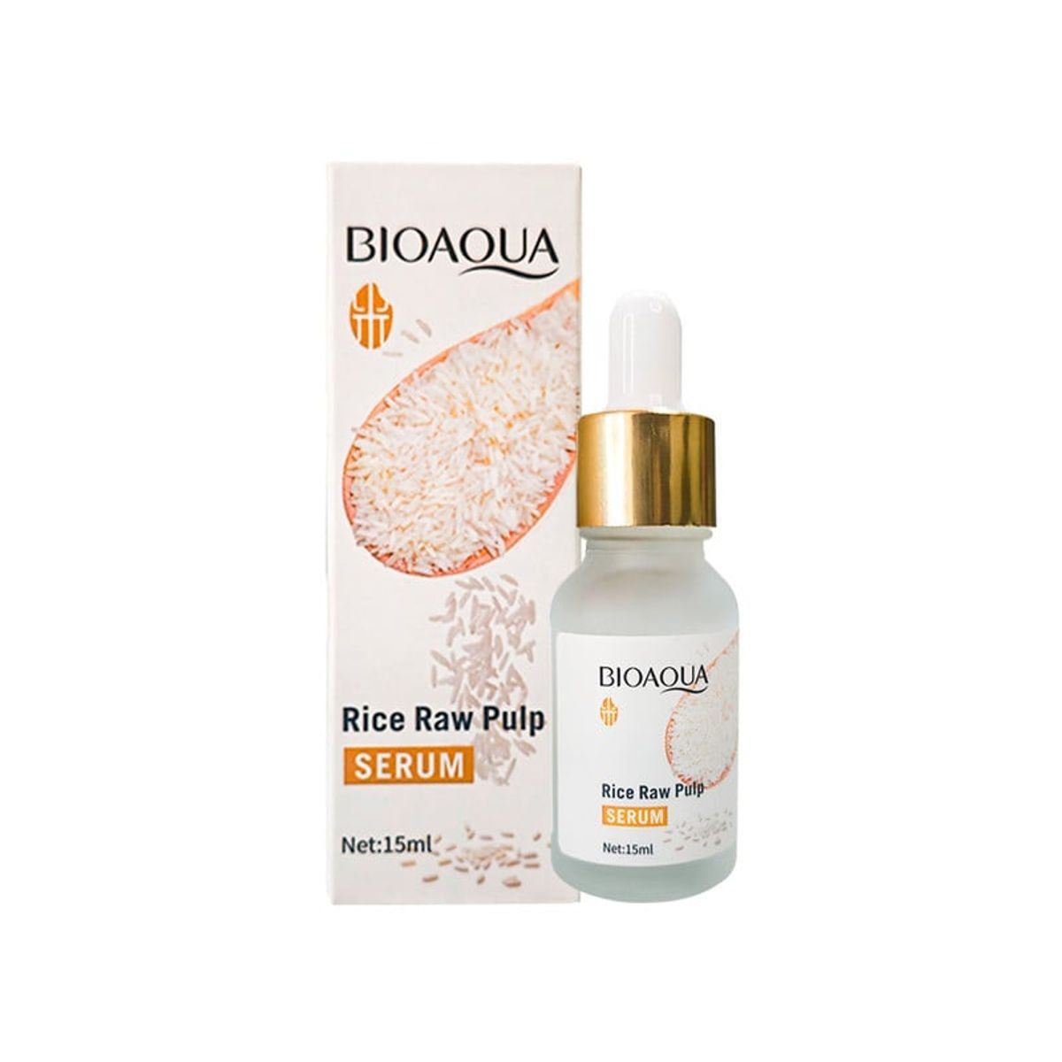 BIOAQUA - Serum Facial Arroz Rice Raw Pulp Essence Bioaqua 15ml