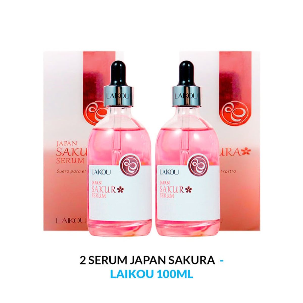 GENERICO - Japan Sakura Serum Laikou 100ml 2 Unidades