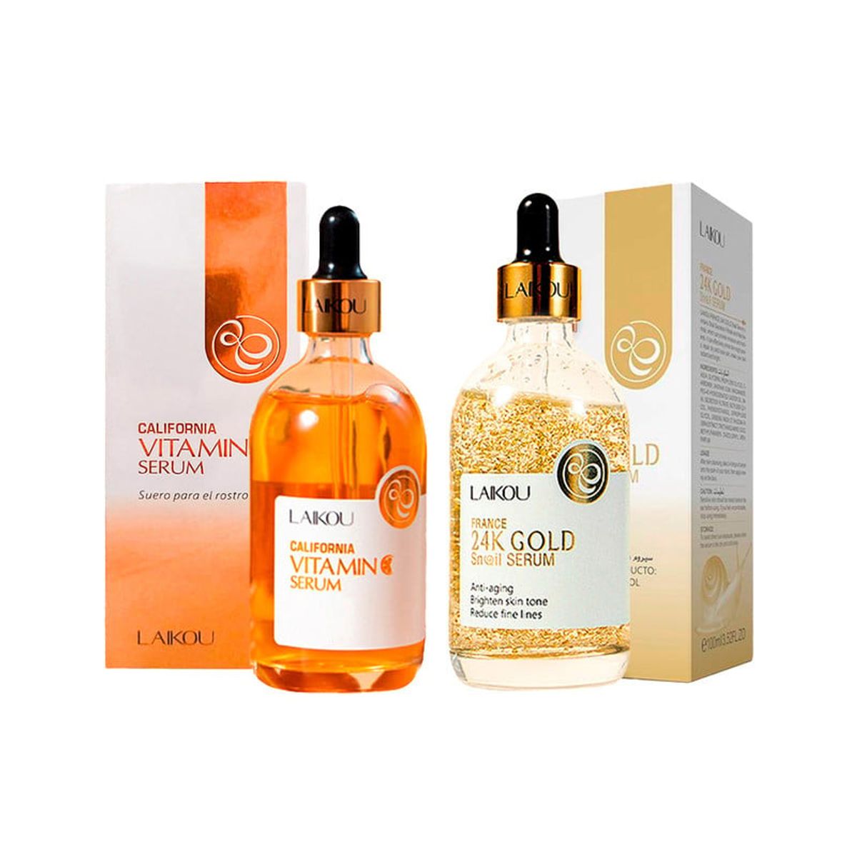 GENERICO - Serum 24K Gold 100ml + California Vitamin C 100ml