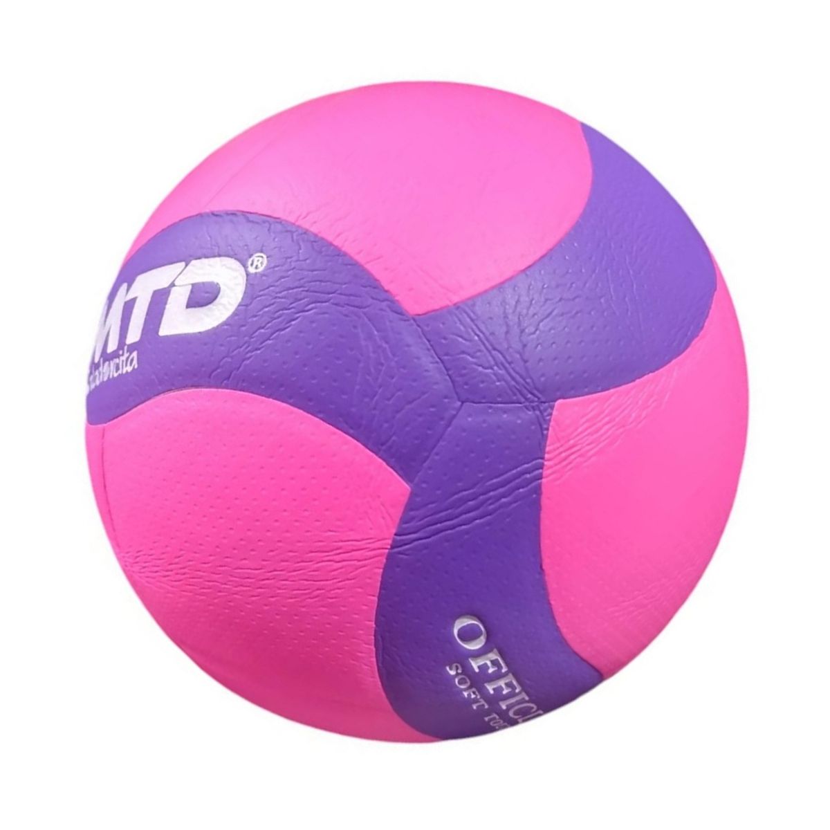 MTD - PELOTA BALÓN PARA VÓLEY TALLA 5 PU MTD-410 FUCSIA MORADO