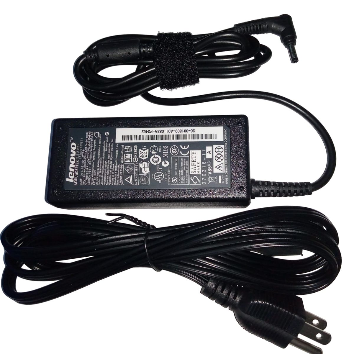 GENERICO - Cargador Para Laptop Compatible Con Lenovo 20v 3-25A Punta Fina