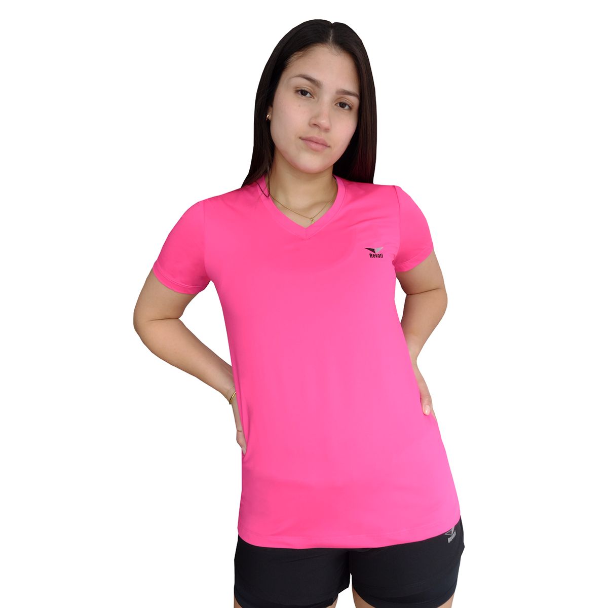REVATI - Polo deportivo mujer licrado