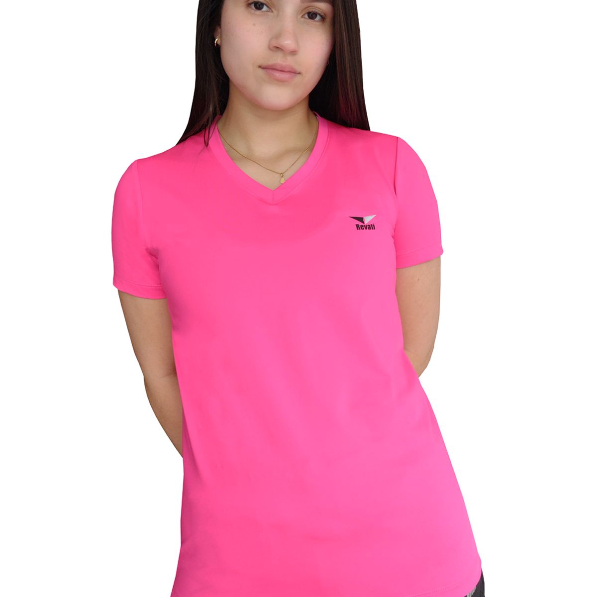 REVATI - Polo deportivo mujer licrado