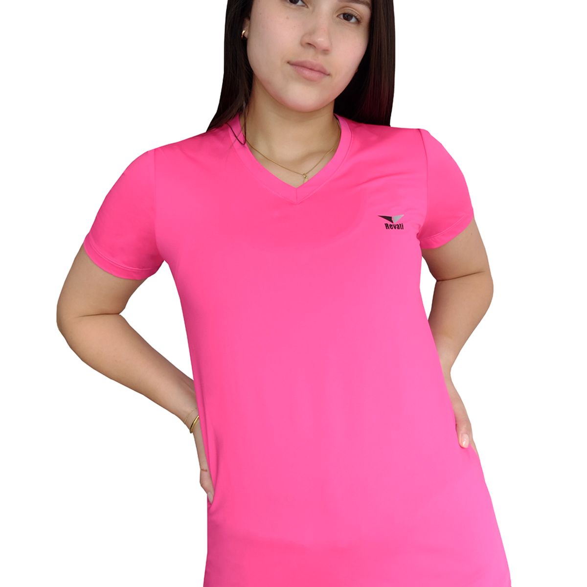 REVATI - Polo deportivo mujer licrado