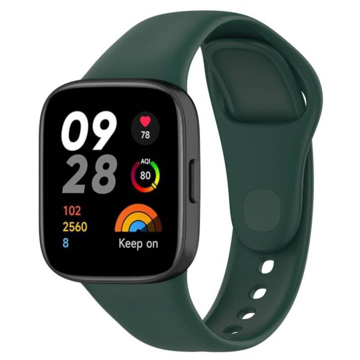GENERICO - Correa de Silicona para Redmi Watch 3 - Verde